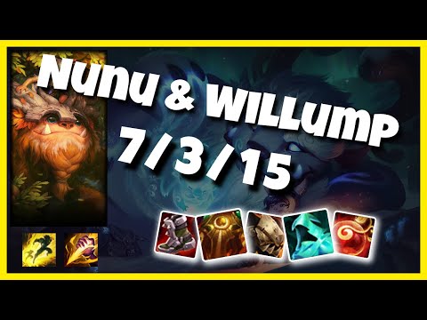 Nunu & Willump vs Graves SUNFIRE AEGIS OCE Challenger JUNGLE (7/3/15) - v10.24
