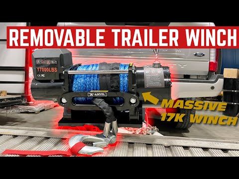 We FABRICATED The World's STRONGEST Removable Winch Setup