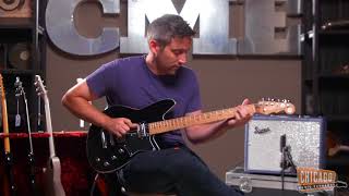 Video thumbnail for Reverend Descent RA Baritone Midnight Black | CME Quick Riff | Nathaniel Murphy by Chicago Music Exchange