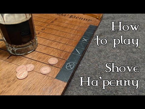 Shove Ha'penny - How to play & History of the game