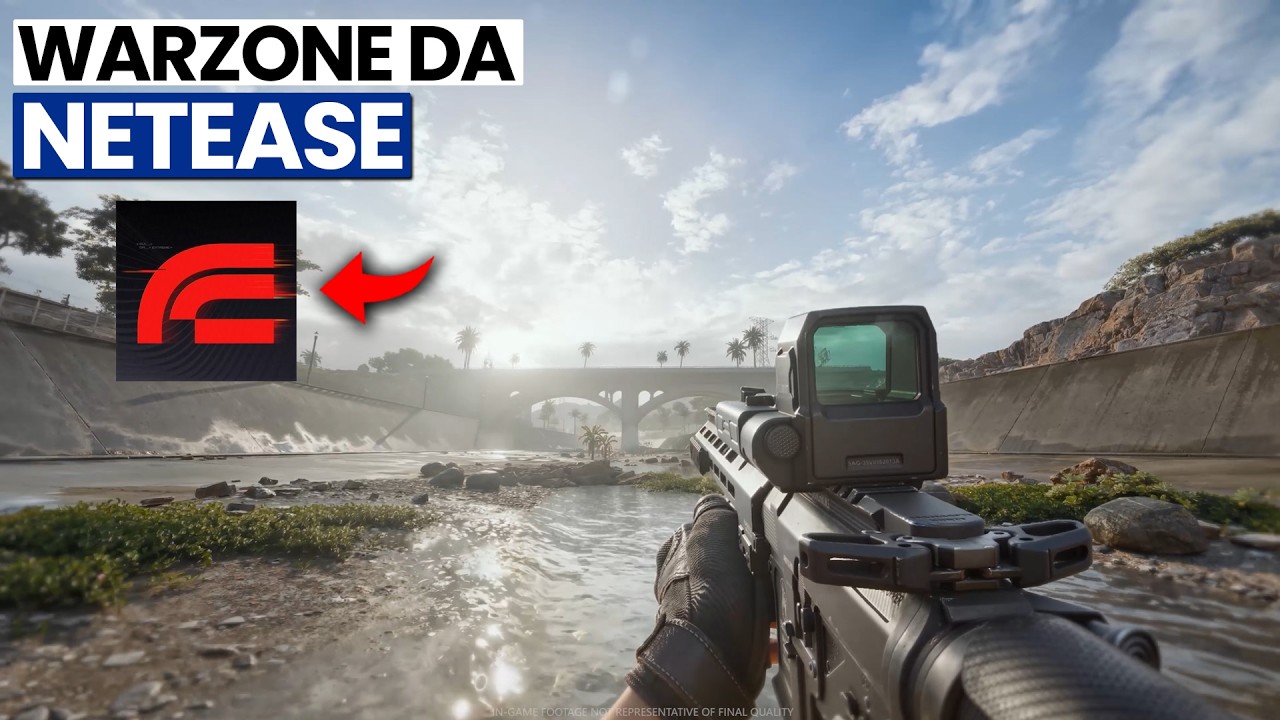 NOVO "WARZONE" da NETEASE para Mobile e PC - ECC REDLINE, PRIMEIRA GAMEPLAY [REACT]