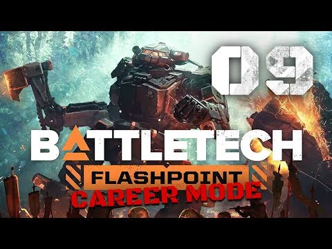 On the hunt for Heavy Mechs - Battletech Flashpoint DLC Career Mode Playthrough #9