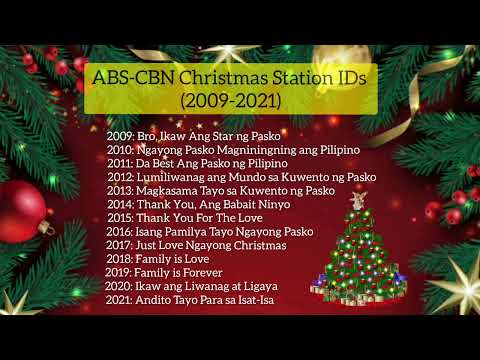 ABS-CBN Christmas Station IDs (2009-2021) 🎄🎄