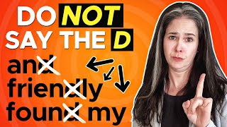 Introduction - Do NOT say the D in these 105 Common Words!