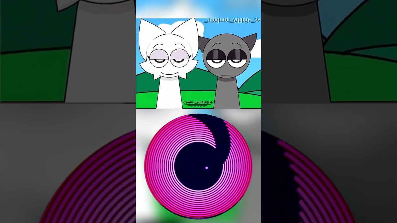 Sprunki Wenda & Gray in Multiverse (Incredibox Sprunki Mod Animation) | Blue Bouncing Square