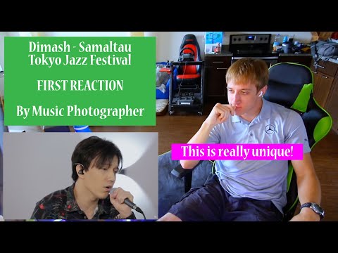 Metalhead Photographer REACTS to Dimash - Samaltau Tokyo Jazz Festival