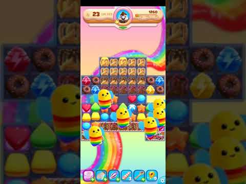 Cookie Jam Blast Game Play Walkthrough Rainbow Run Levels 221-230