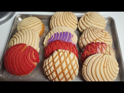 Conchas Pan Dulce casero