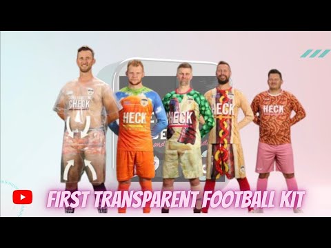 First and only Transparent Football kit in the world // Bedale FC (Trending Tubetok)