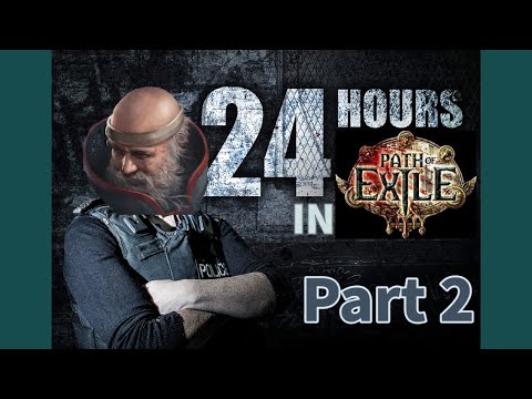 24 Hours in POE - Part 2 (Blazing Salvo Inquisitor) SSF Path of Exile Series