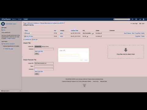 External Attachments for Confluence