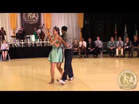 ILHC 2014 - Invitational Lindy JnJ - Vincenzo Fesi & Naomi Uyama