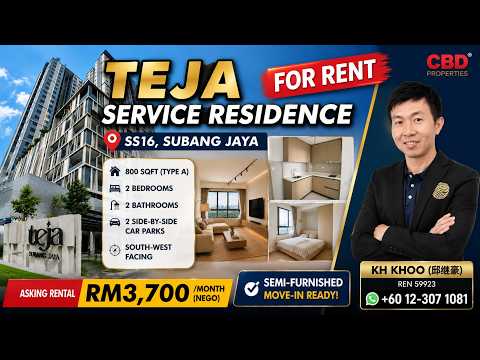 Service Residence for Rent at Subang Jaya City Centre (SJCC) : Teja - KH Khoo - PropertyGuru.com.my