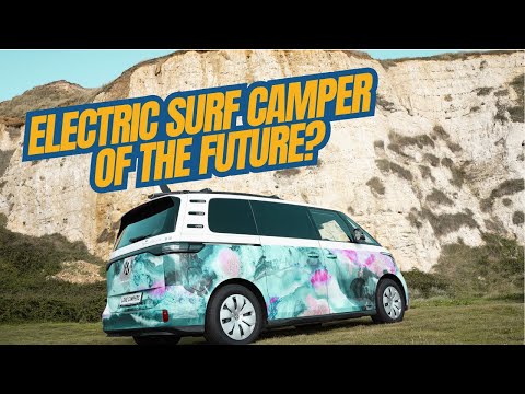 VW ID Buzz Camper Design - Electric Surf Van of the Future?!