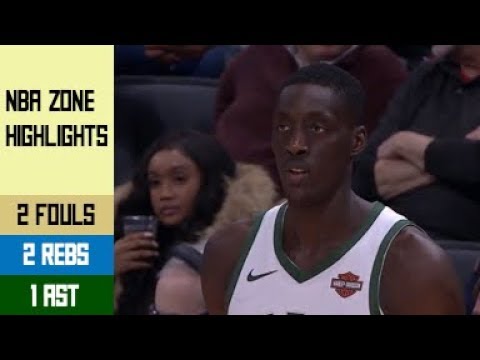 D.J. Wilson & Tony Snell Highlights vs Pistons FRG3 - 2 Rebs, 2 Fouls (20.04.19)