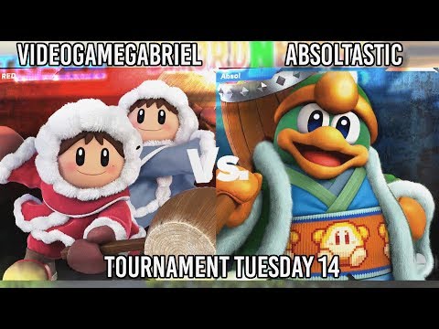VideoGameGabriel (Ice Climbers) vs. Absoltastic (Dedede) - Tournament Tuesday #14