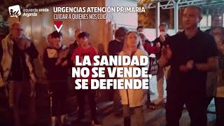 Concentración SAR de Arganda en el Centro de Salud del Camino del Molino