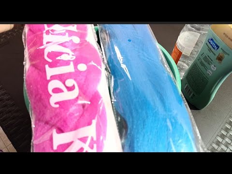 HOW TO WASH KANEKALON BEFORE USE?/PREPARING KANEKALON/PREVENTING KANEKALON FROM TANGLING