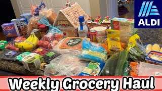 ALDI ✨NEW✨Christmas Weekly Finds Grocery Haul + Meal Plan With Prices