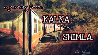 preview picture of video 'KALKA to SHIMLA Journey by Toy Train.'