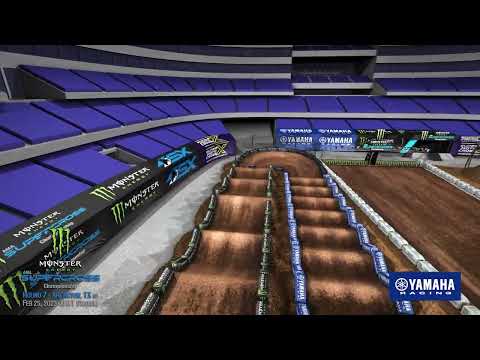 AMAスーパークロスRd7 アーリントンコースレイアウト動画