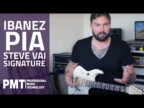 Ibanez Steve Vai Signature PIA3761 Electric Guitar - Blue Powder image 9