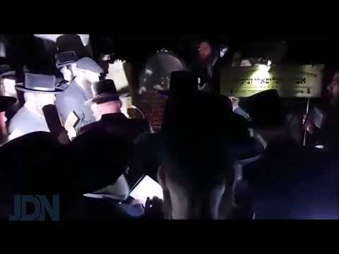 Nadvorna Yerushalayim Rebbe Shabos In Lizensk With Supporters - Tammuz 5782