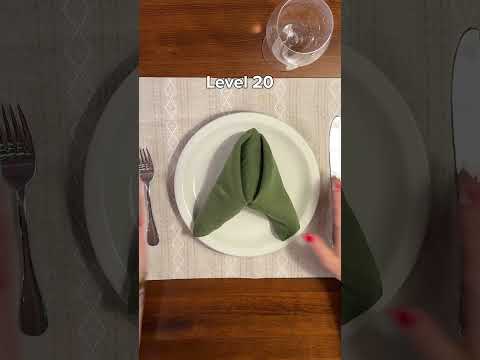 Fancy Napkin Folding: 5 Simple Ways to Elevate Your Table! 🙌