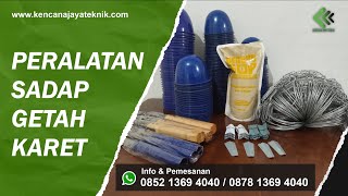 Alat Sadap Getah Karet -  Alat Panen Karet- Peralatan Perkebunan