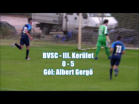 III. Kerületi TVE U17 - Top 40 gól