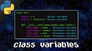 Python class variables 🚗
