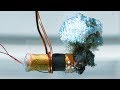 Burning Model Rocket Engine Underwater In 4K Slow Motion Rockets S1 E4