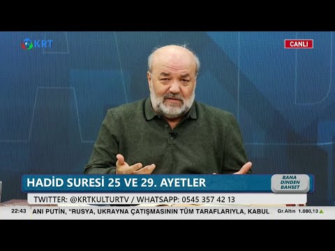 R. İhsan Eliaçık - Hadid ( 25 - 29 ) Kitap, Mizan ve Demirin İndirilmesi Ne Demektir? ( 22.01.2023 )