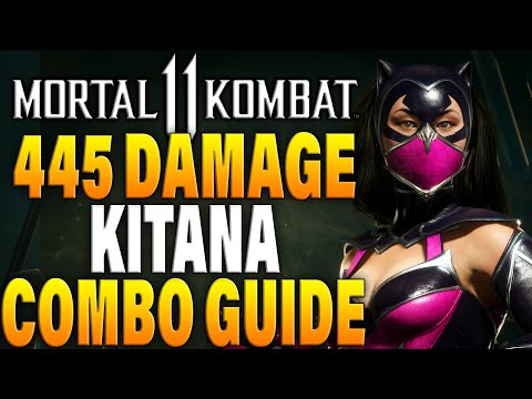 Mortal Kombat 11 Kitana Combos - MK11 Kitana Combo Tutorial