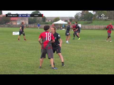 EUCF 2017 Last point For Yaka for the Women Bronze Medal