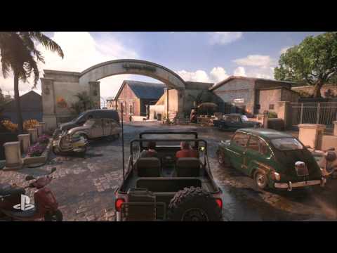 Uncharted 4 A Thief's End Gameplay Reveal Trailer E3 2015 Sony Playstation Conference SonyE3