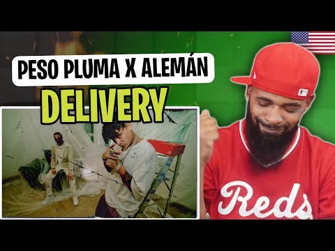 AMERICAN RAPPER REACTS TO -Delivery - Peso Pluma x Alemán (Video Oficial)