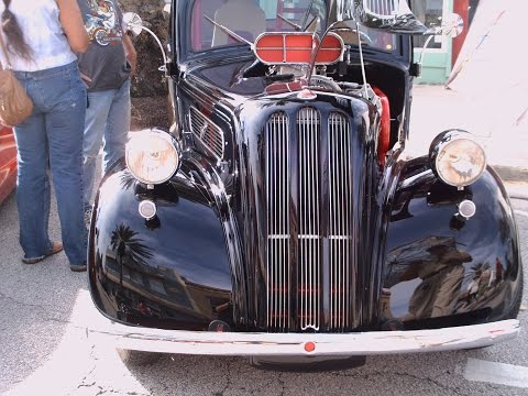 1950s Ford Anglia Dragster Blk NewSmyrna080815