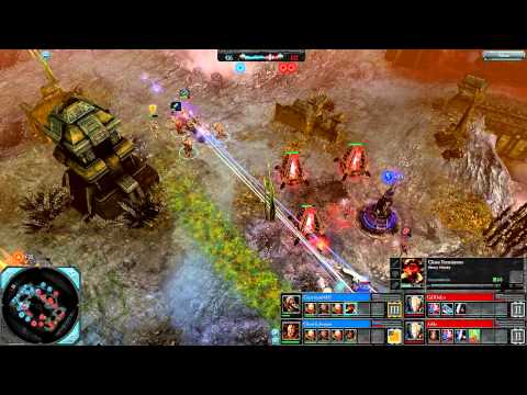 Dawn of War 2: 2v2 Faction Battle Tournament - R1 G1 | Crazyman + Chaos Lib. [vs] GiDDoLo + Adila