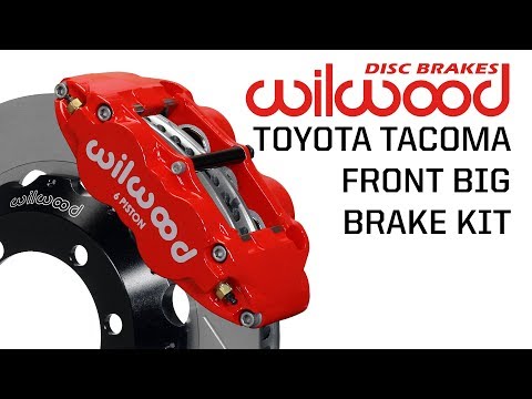 SEMA 2017 - New Product Showcase - Toyota Tacoma Brake Kit - Wilwood Disc Brakes