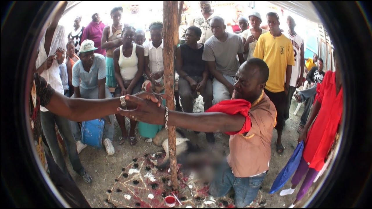 Imágenes impactantes: MDQ estuvo presente en un ritual de magia negra llamdo géde en Haití
