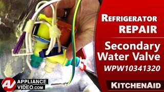 KitchenAid Refrigerator - Secondary Water Valve Repair