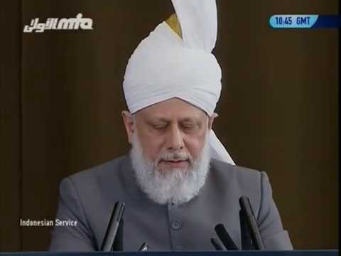 Indonesian Friday Sermon 17 June 2011 Islam Ahmadiyah, Guide us in the right path
