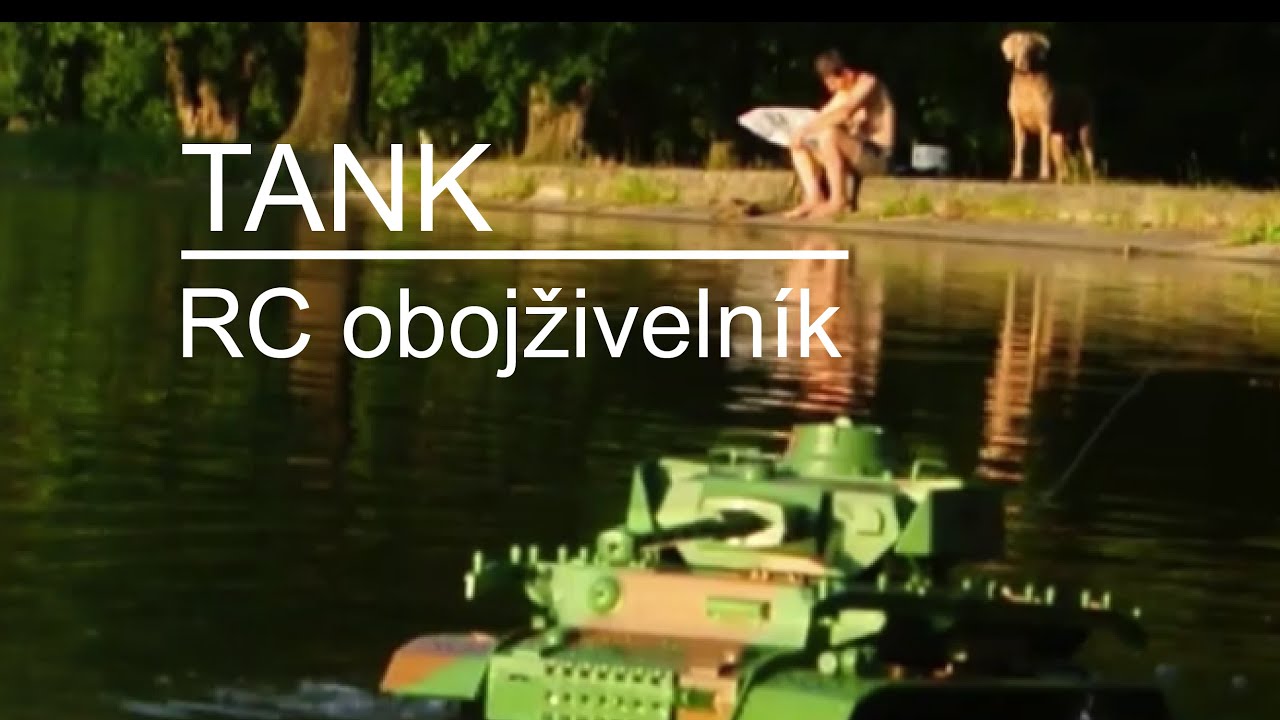 RC Obojživelník Challenger, žltá