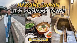 Tokyo to Hakone Trip: Private Hot Spring Onsen ♨️ | Yaeikan Ryokan Hotel Review 