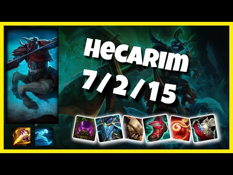 Hecarim vs Karthus BR Challenger JUNGLE (7/2/15) - v11.5