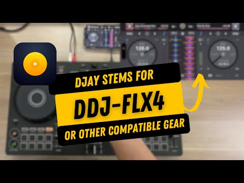 How to add djay's Neural Mix Stems on the DDJ-FLX4 (or any other compatible controller)