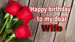 💖Birthday Wishes For Wife/Husband || Happy birthday Wishing Video