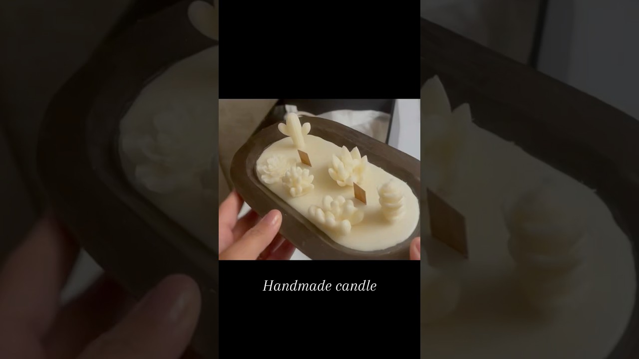 Very easy Wood Dough Bowl Candle Fall Decorative Candle #candle #velasartesanais #candlemaking