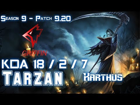 GRF Tarzan KARTHUS vs GRAGAS Jungle - Patch 9.20 EUW Ranked